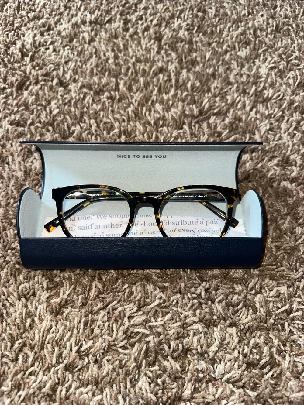 Warby Parker glasses